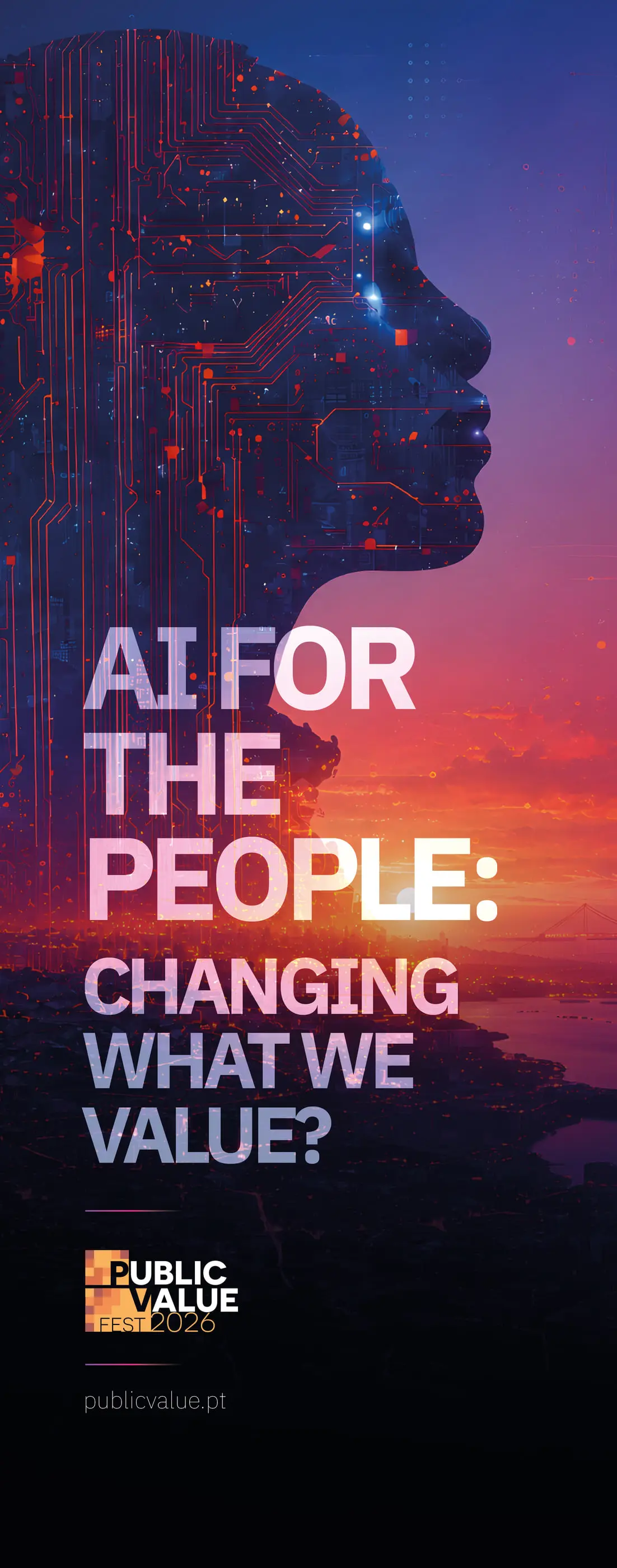 Roll-up do Public Value Fest com o tema AI for the People.