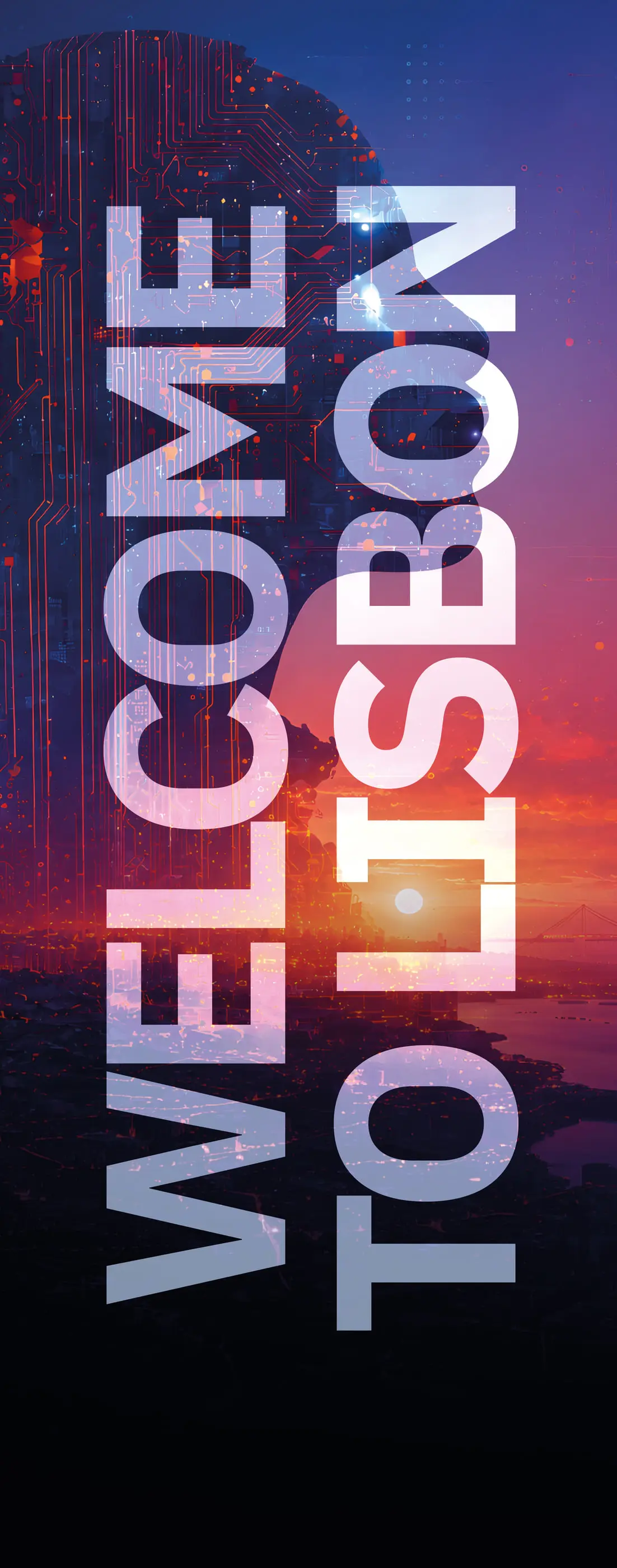 Roll-up de boas-vindas do Public Value Fest, com Welcome to Lisbon.